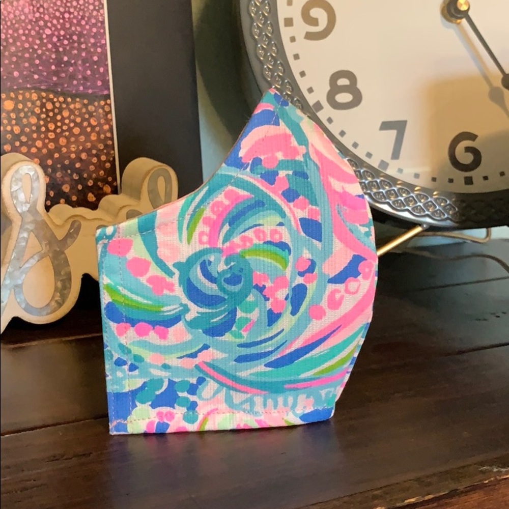 Multi Dream Team Lilly print Face Mask